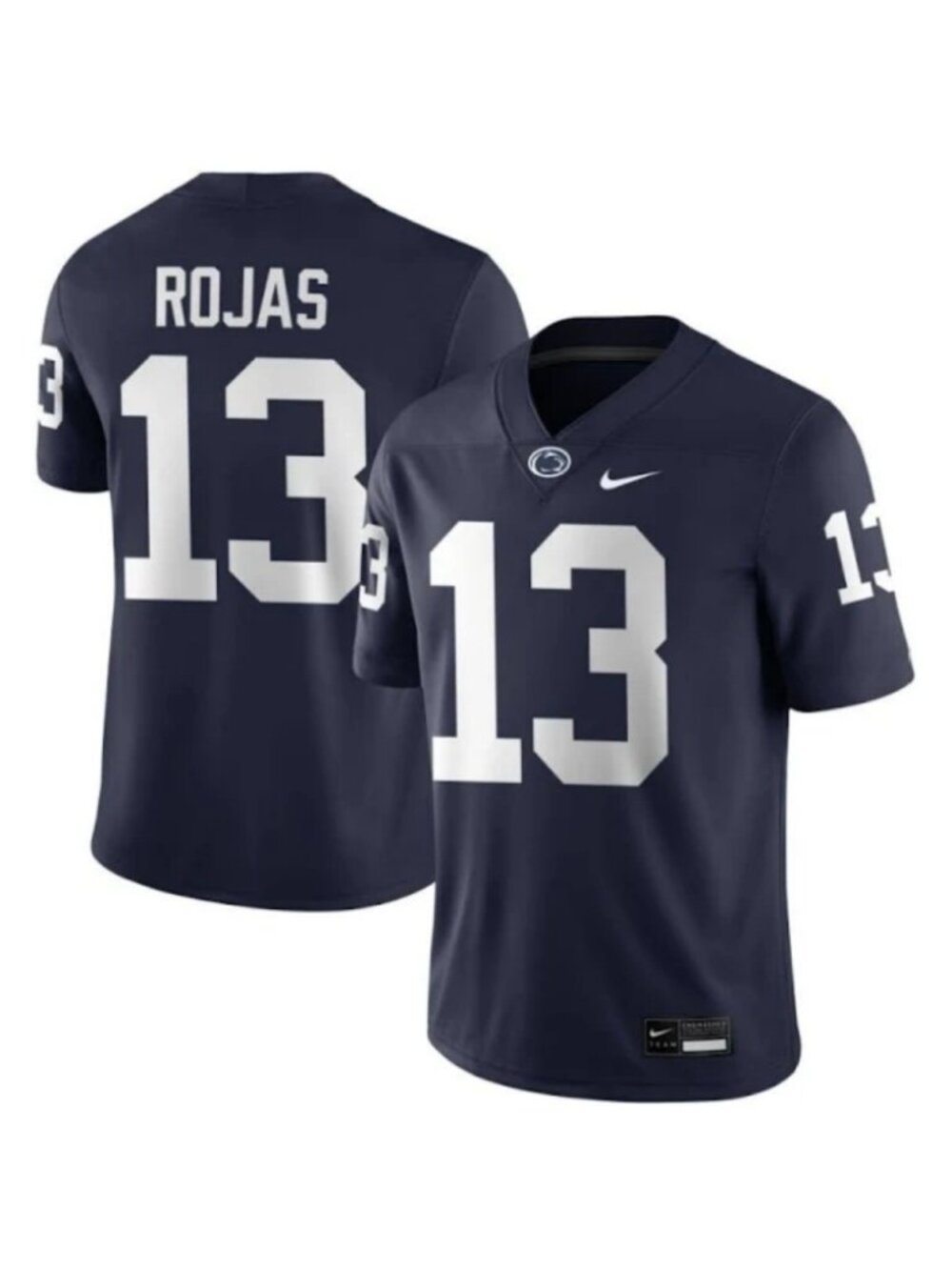 Kids Youths TONY ROJAS Navy Vapor Stitched Jersey